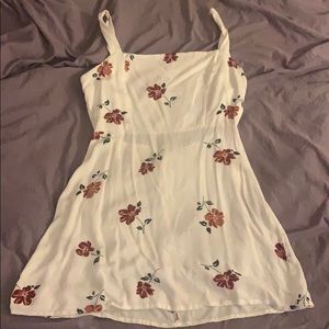 White flower print Pacsun dress